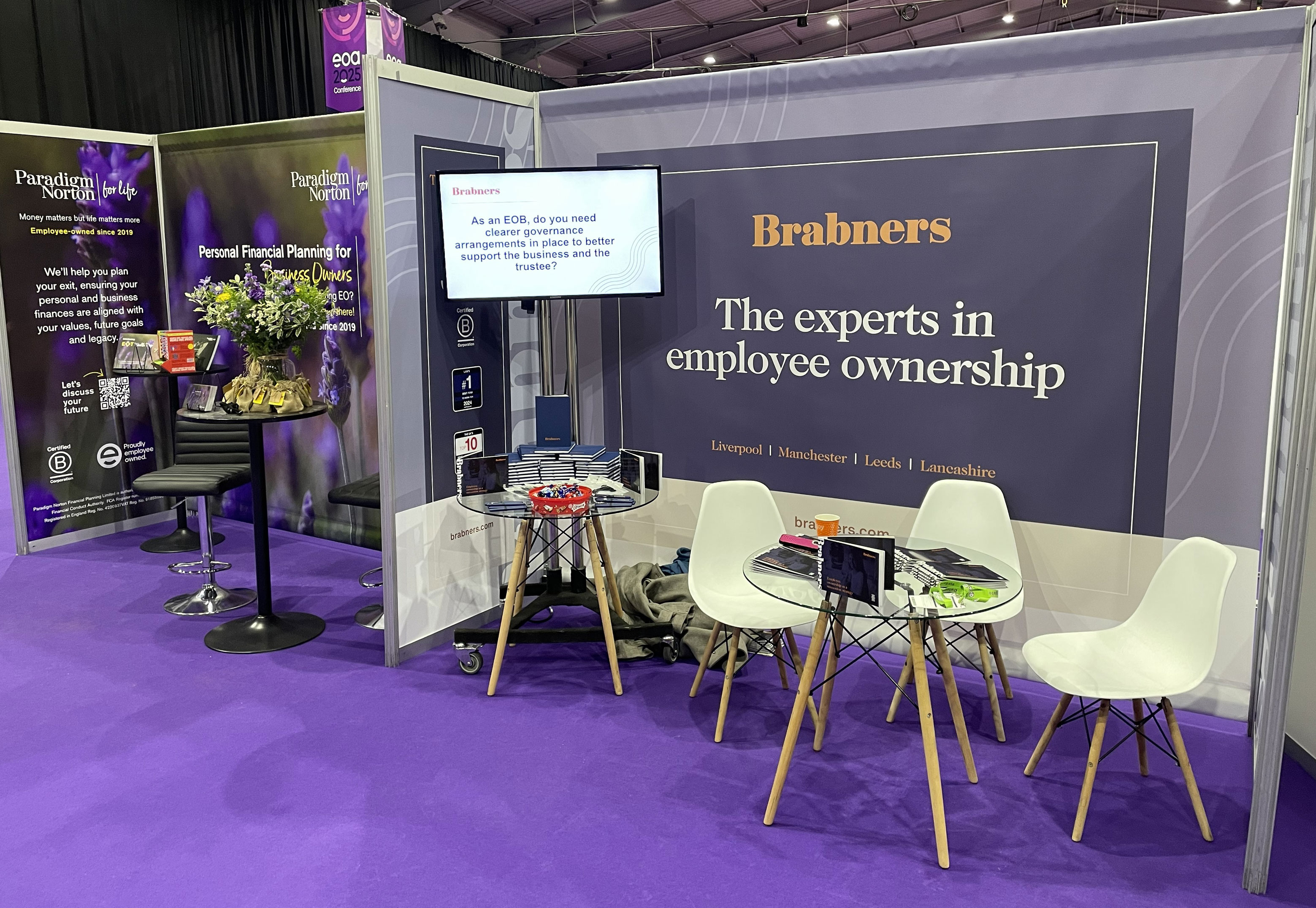 Conference stands 3